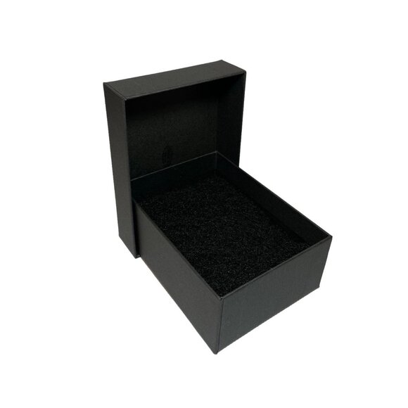 Jewelry Box Lot of 22 Black Gray Matte Cardboard Gift Boxes 4.5 x 3.5 x 1.75" - Picture 4 of 6